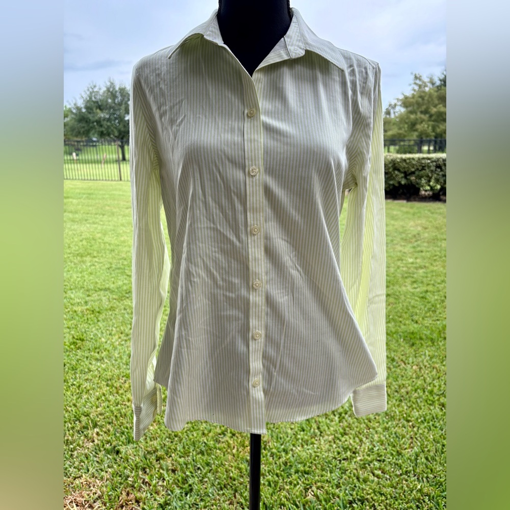 Banana Republic Striped Button-Down Shirt